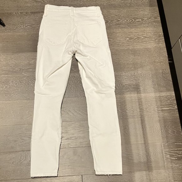 J.Crew Lookout High Rise Skinny Crop Distressed Jeans - Picture 2 of 5